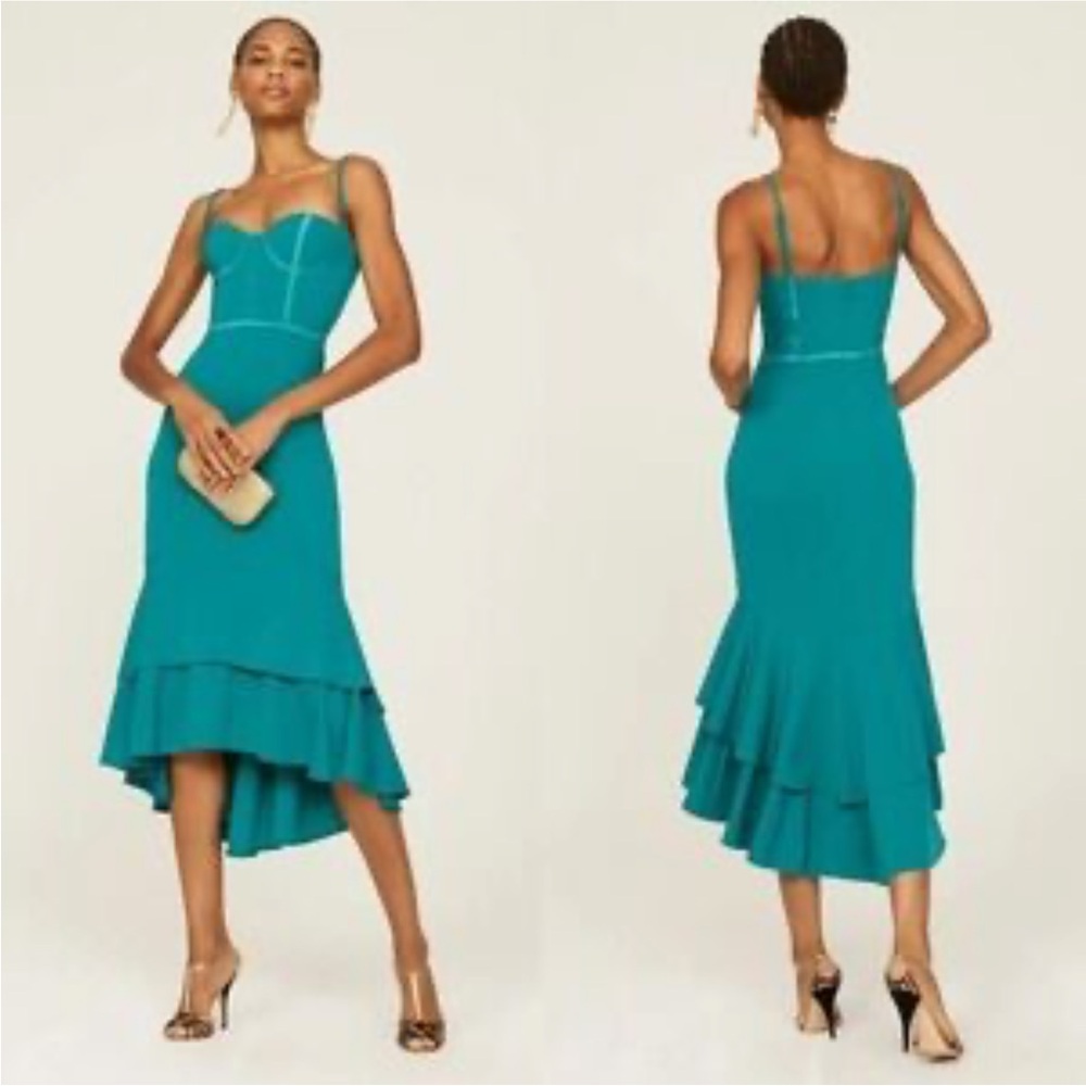 Katie May Loren Mermaid Bustier Dress Small